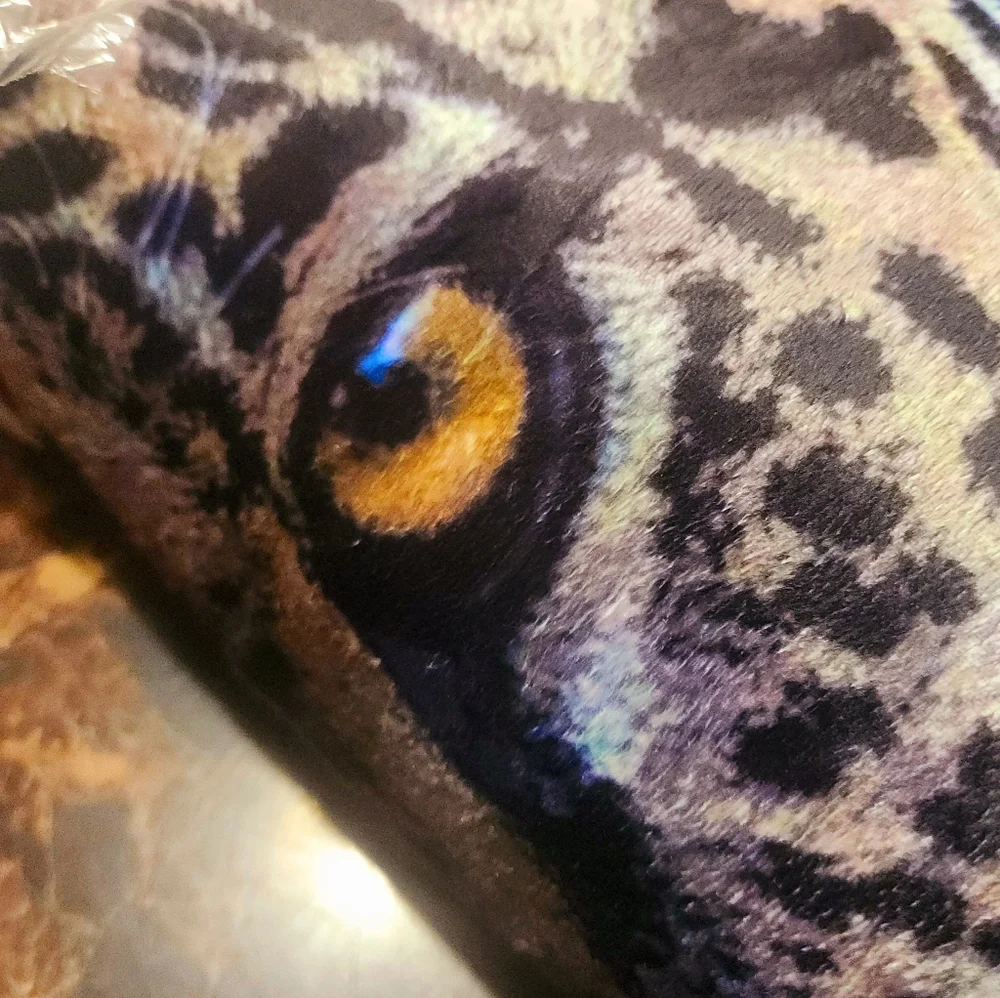New Leopard Sherpa Throw